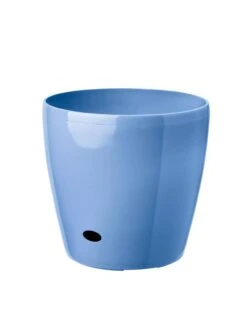 Viva Round Self-Watering Rolling Planter, 14" Diameter -Gardeners Sale Shop 39325BL 070 tif