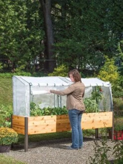 Elevated Planter Box, Frame And 2 Covers Kit, 2' X 8' -Gardeners Sale Shop 8587631 304 tif