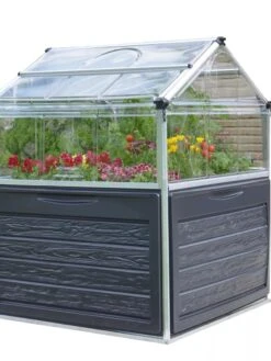 Canopia® By Palram Plant Inn™ Raised Bed Greenhouse, 4' X 4' -Gardeners Sale Shop 8588308 08V tif
