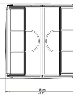 Canopia® By Palram Plant Inn™ Raised Bed Greenhouse, 4' X 4' -Gardeners Sale Shop 8588803 11V tif