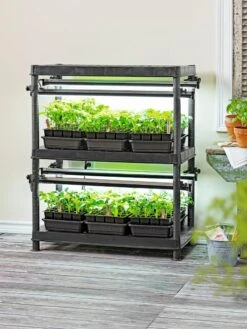 Stack-n-Grow Lights - Base Unit 6 Stack-n-Grow Lights - Base Unit -Gardeners Sale Shop 8590139 001E Stack N Grow 2 Tier Light System tif 1