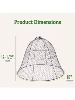 Chicken Wire Cloche 12 Chicken Wire Cloche -Gardeners Sale Shop 8590210 2