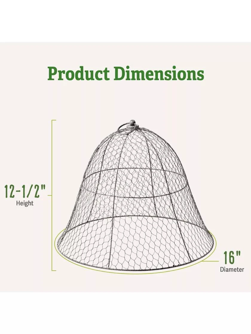 Chicken Wire Cloche 3 Chicken Wire Cloche - Image 3