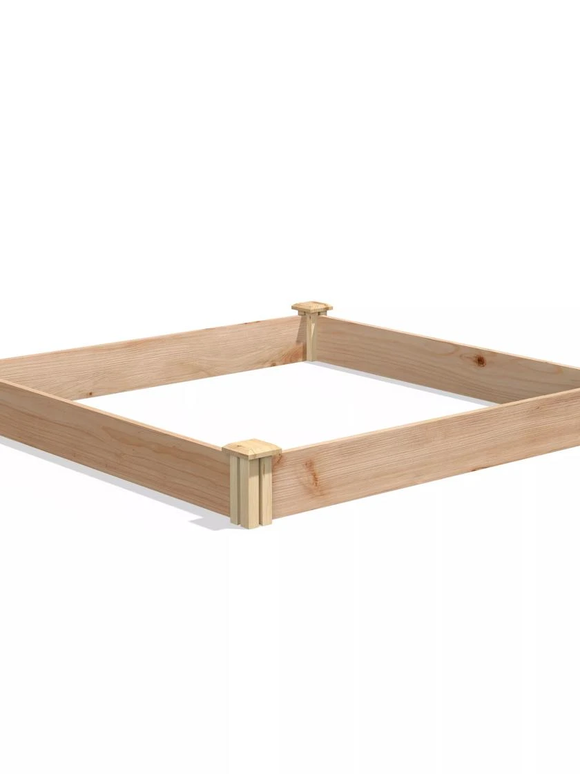 Cedar Raised Garden Bed, 4' X 4' X 6" 6 Cedar Raised Garden Bed, 4' X 4' X 6" - Image 6