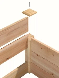 Cedar Raised Garden Bed, 4' X 4' X 6" 8 Cedar Raised Garden Bed, 4' X 4' X 6" -Gardeners Sale Shop 8591724 06V tif