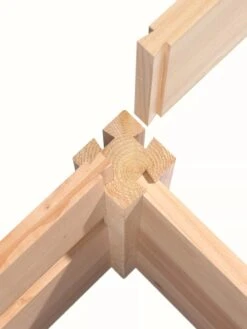 Cedar Raised Garden Bed, 4' X 4' X 6" 10 Cedar Raised Garden Bed, 4' X 4' X 6" -Gardeners Sale Shop 8591724 07V tif