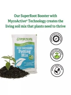 Organic Self-Watering Potting Mix, 20 Qts. -Gardeners Sale Shop 8592225 3