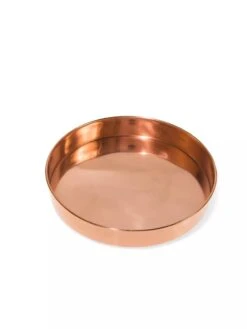 Small Round Copper Plant Tray, 10" -Gardeners Sale Shop 8593529 1175 tif