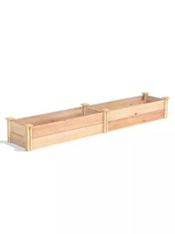 Premium Cedar Raised Garden Bed, 16" X 96" -Gardeners Sale Shop 8593873 03V