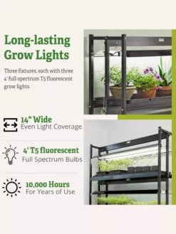 High Intensity 3-Tier SunLite® Garden 15 High Intensity 3-Tier SunLite® Garden -Gardeners Sale Shop 8593944 6
