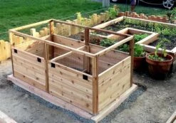 OLT Raised Cedar Garden Bed, 3' X 6' -Gardeners Sale Shop 8594002 05V tif