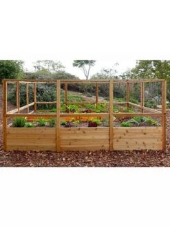 Garden In A Box With Deer Fence, 8' X 12' -Gardeners Sale Shop 8594021 06V 3 4