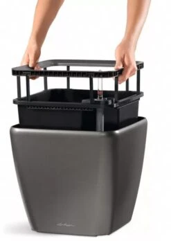 Lechuza® Quadro LS Premium Self-Watering Square Planters -Gardeners Sale Shop 8594096 04V tif
