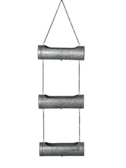 Galvanized Hanging Triple Planter 12 Galvanized Hanging Triple Planter -Gardeners Sale Shop 8595213 0005 tif