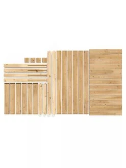 Elevated Cedar Garden Bed, 2' X 4' X 31" -Gardeners Sale Shop 8596147 07V 3 4