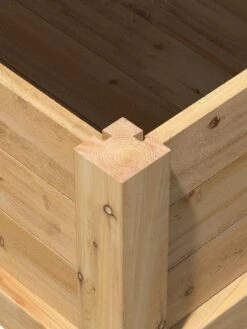 Elevated Cedar Garden Bed, 2' X 4' X 31" -Gardeners Sale Shop 8596147 08V tif