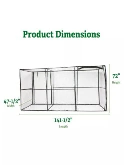 Crop Cage, 4' X 12' -Gardeners Sale Shop 8596540 2