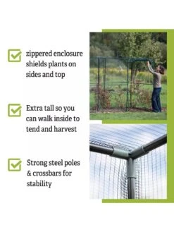 Crop Cage, 4' X 12' -Gardeners Sale Shop 8596540 4