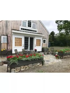 Eco-Stained Elevated Planter Box, 2'x8' -Gardeners Sale Shop 8596760 01CUST