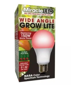 Miracle LED Corded 4-Socket Grow Light Kit With Bulbs, Full Spectrum And Red -Gardeners Sale Shop 8599032 03V tif
