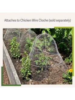 Chicken Wire Cloche Extension -Gardeners Sale Shop 8599107 2
