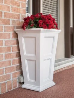 Fairfield Self-Watering Tall Patio Planters, 34” -Gardeners Sale Shop 8600109 02V tif