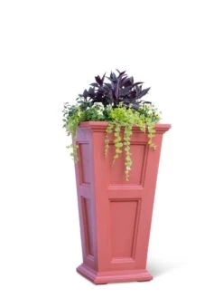 Fairfield Self-Watering Tall Patio Planters, 34” -Gardeners Sale Shop 8600109 0681 tif