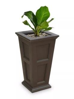 Fairfield Self-Watering Tall Patio Planters, 34” -Gardeners Sale Shop 8600109 06V tif
