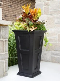 Fairfield Self-Watering Tall Patio Planters, 34” -Gardeners Sale Shop 8600109 16V tif