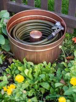 Classic Copper Hose Pot -Gardeners Sale Shop 8600238 0059