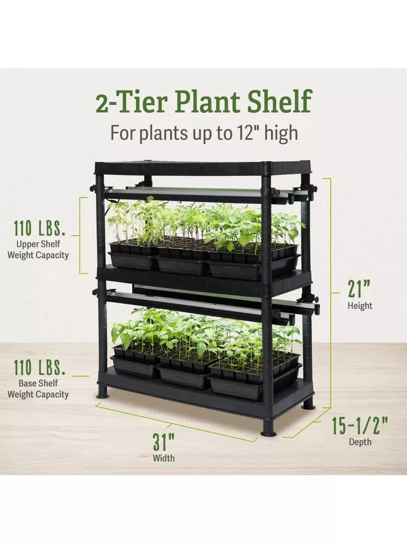 Stack-n-Grow Lights - 2-Tier System 2 Stack-n-Grow Lights - 2-Tier System - Image 2