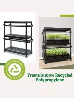 Stack-n-Grow Lights - 2-Tier System 14 Stack-n-Grow Lights - 2-Tier System -Gardeners Sale Shop 8608905 3