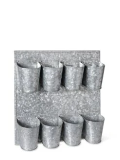 8 Pot Metal Wall Planter -Gardeners Sale Shop 8609089 9665 tif