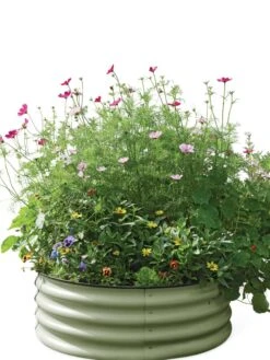 Birdies™ Round Metal Raised Bed -Gardeners Sale Shop 8609150 006525 tif