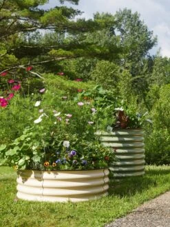 Birdies™ Round Metal Raised Bed, Tall -Gardeners Sale Shop 8609150 6524 tif 1