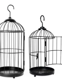 Hanging Birdcage Planter Set 9 Hanging Birdcage Planter Set -Gardeners Sale Shop 8609181 02V tif