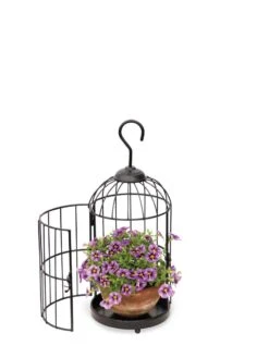 Hanging Birdcage Planter Set 7 Hanging Birdcage Planter Set -Gardeners Sale Shop 8609181 0371 tif