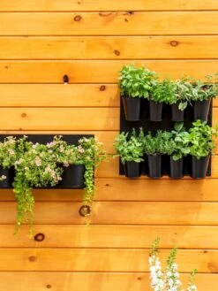 8 Pot Metal Wall Planter -Gardeners Sale Shop 8609195 6250 tif
