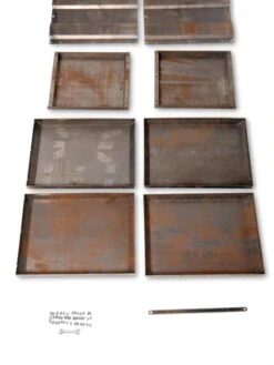 Corten Steel Modular Raised Bed, 2'x4' 10 Corten Steel Modular Raised Bed, 2'x4' -Gardeners Sale Shop 8610702 5140 tif