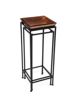 Square Nesting Plant Stands With Trays, Set Of 2 -Gardeners Sale Shop 8611014 001 tif