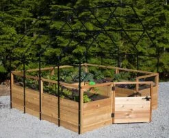 Garden In A Box With Greenhouse, 8' X 8' -Gardeners Sale Shop 8611033 03V jpg