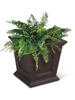 Fairfield Self-Watering Square Planter, 16” X 16” -Gardeners Sale Shop 8611695 04V tif