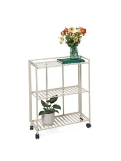 Oslo 2-Tier Plant Stand With Folding Shelves -Gardeners Sale Shop 8611766 4747 tif