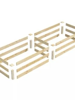 Pine Raised Garden Bed, 2' X 8' -Gardeners Sale Shop 8612244 01V jpg