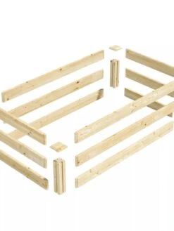 Pine Raised Garden Bed, 2'x4'x10.5" High -Gardeners Sale Shop 8612256 01V jpg