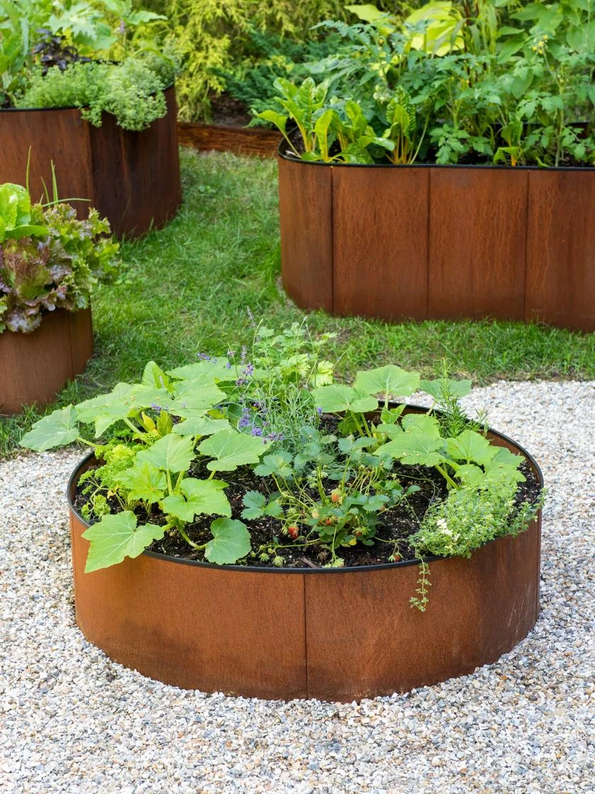 Birdies™ Corten Steel Round Raised Beds 4 Birdies™ Corten Steel Round Raised Beds - Image 4