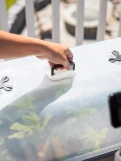 Self-Watering Standing Salad Planter With Cloche -Gardeners Sale Shop 8612702 2036 tif