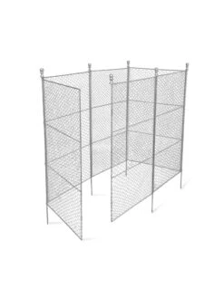 Tall Chicken Wire Critter Fence With Gate -Gardeners Sale Shop 8613260 6051