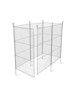 Tall Chicken Wire Critter Fence With Gate -Gardeners Sale Shop 8613260 6052
