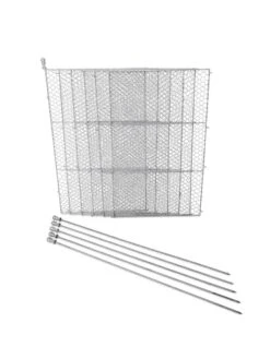 Tall Chicken Wire Critter Fence Extension Panel, Set Of 2 -Gardeners Sale Shop 8613260 6107 1